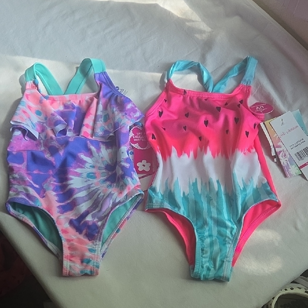 Set Of 2 Toddler Swim Suits